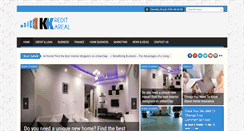 Desktop Screenshot of kreditkareal.com